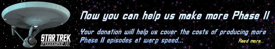 Help us make more episodes of Phase II