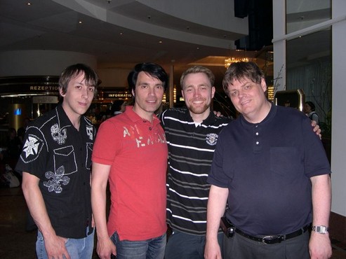 Patrick Bell (Xon), James Cawley (Kirk), Stephan Mittelstraß and Peter Walker (Phase II, Germany)